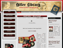 Tablet Screenshot of hitlerlibrary.org